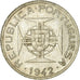 Coin, Mozambique, 2-1/2 Escudos, 1942, EF(40-45), Silver, KM:68