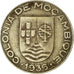 Coin, Mozambique, Escudo, 1936, EF(40-45), Copper-nickel, KM:66