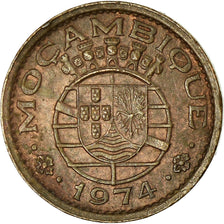 Coin, Mozambique, 20 Centavos, 1974, EF(40-45), Bronze, KM:88