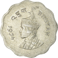 Coin, Bhutan, 10 Chetrums, 1974, VF(30-35), Aluminum, KM:38
