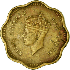 Monnaie, Ceylon, George VI, 2 Cents, 1951, TB+, Nickel-brass, KM:119