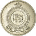 Coin, Ceylon, Elizabeth II, Rupee, 1969, AU(55-58), Copper-nickel, KM:133