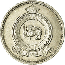 Coin, Ceylon, Elizabeth II, 25 Cents, 1963, AU(55-58), Copper-nickel, KM:131