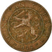 Moeda, Curaçau, 2-1/2 Cents, 1944, Denver, USA, EF(40-45), Bronze, KM:42