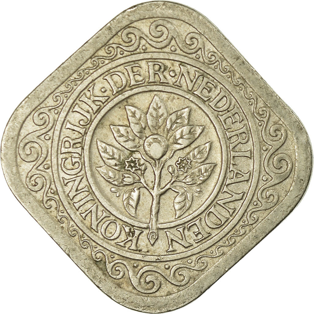 Münze, Niederlande, Wilhelmina I, 5 Cents, 1943, SS, Zinc, KM:172