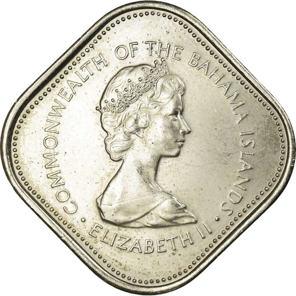 Monnaie, Bahamas, Elizabeth II, 15 Cents, 1973, Franklin Mint, U.S.A., SUP