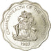 Coin, Bahamas, Elizabeth II, 10 Cents, 1987, Franklin Mint, AU(55-58)