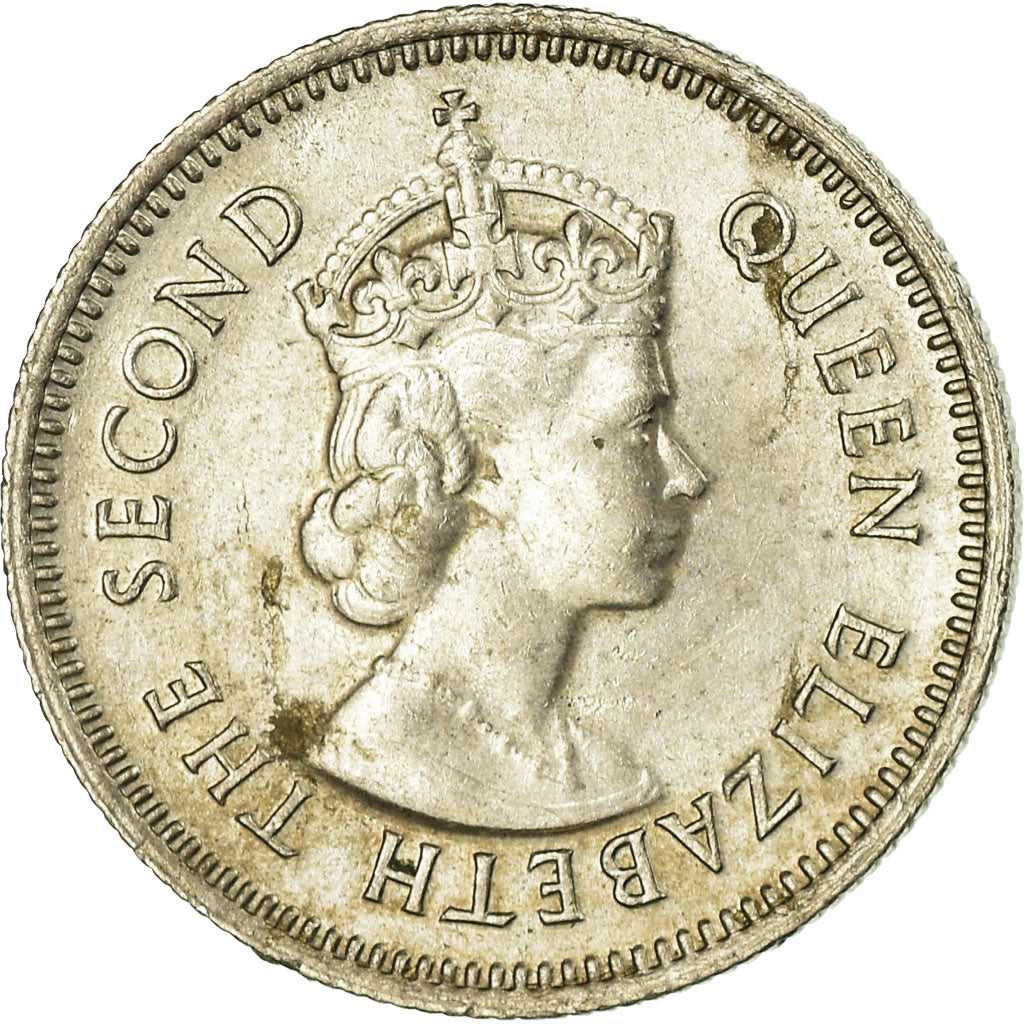 Coin, Belize, 10 Cents, 1975, AU(55-58), Copper-nickel, KM:35