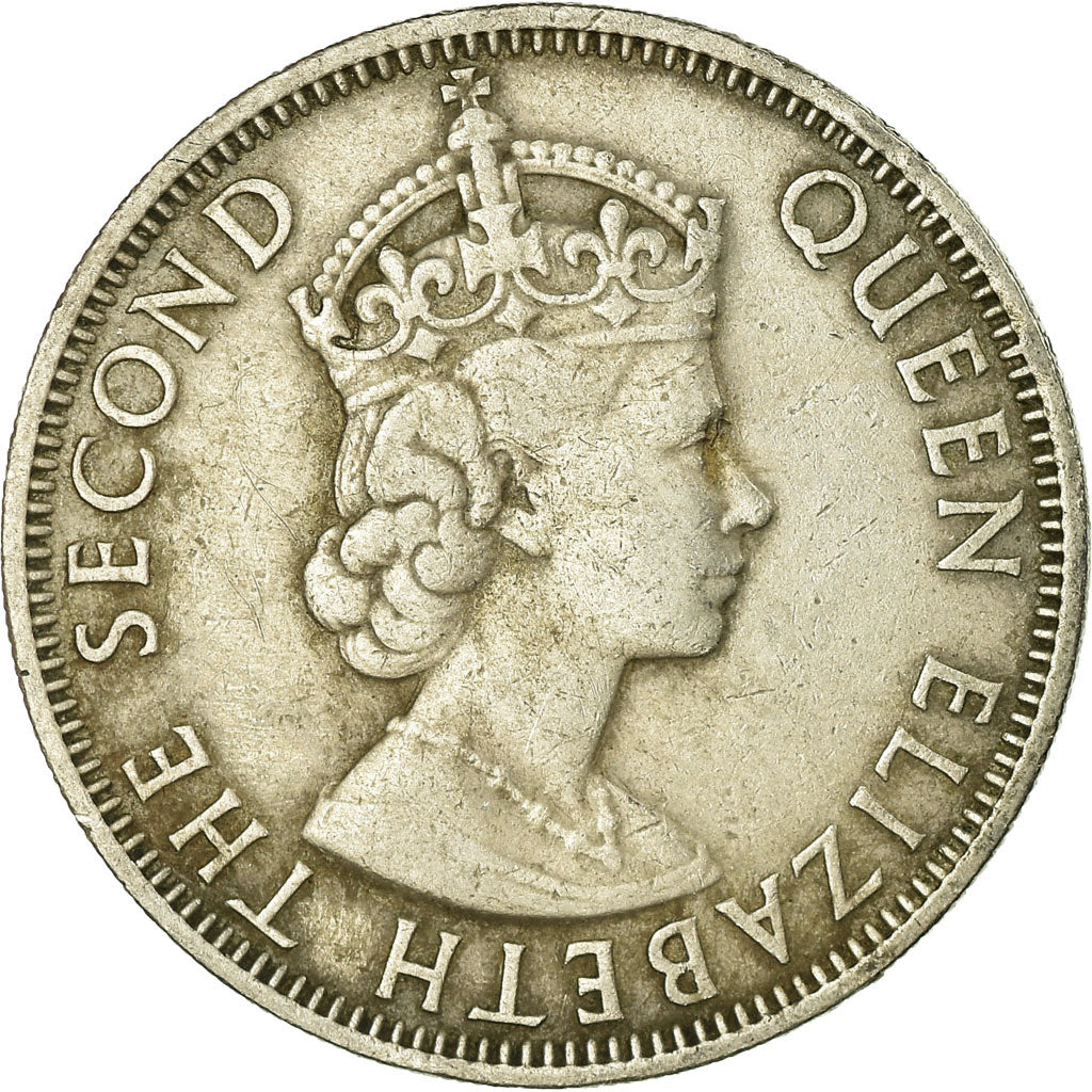 Coin, Belize, 50 Cents, 1976, EF(40-45), Copper-nickel, KM:37