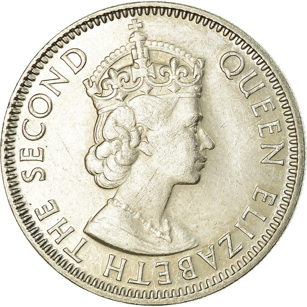 Coin, Belize, 25 Cents, 1987, EF(40-45), Copper-nickel, KM:36