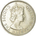 Coin, Belize, 25 Cents, 1987, EF(40-45), Copper-nickel, KM:36