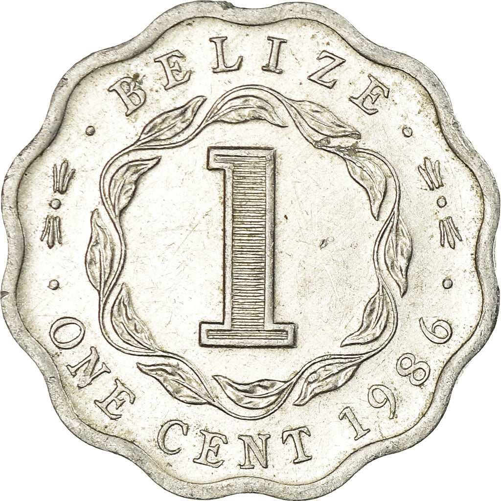 Coin, Belize, Cent, 1986, EF(40-45), Aluminum, KM:33a