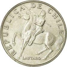 Coin, Chile, 5 Escudos, 1972, EF(40-45), Copper-nickel, KM:199