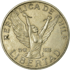 Coin, Chile, 10 Pesos, 1978, EF(40-45), Copper-nickel, KM:210