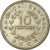 Coin, Costa Rica, 10 Centimos, 1972, EF(40-45), Copper-nickel, KM:185.3