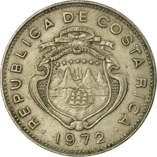 Coin, Costa Rica, 50 Centimos, 1972, EF(40-45), Copper-nickel, KM:189.2