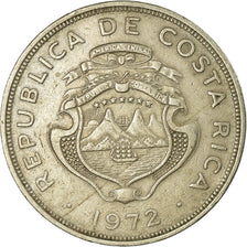 Moneda, Costa Rica, 2 Colones, 1972, MBC, Cobre - níquel, KM:187.2