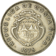 Moneta, Costa Rica, Colon, 1975, BB, Rame-nichel, KM:186.3