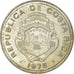 Coin, Costa Rica, Colon, 1976, EF(40-45), Copper-nickel, KM:186.4
