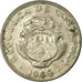 Coin, Costa Rica, 5 Centimos, 1969, EF(40-45), Copper-nickel, KM:184.2