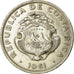 Monnaie, Costa Rica, 2 Colones, 1961, TTB, Copper-nickel, KM:187.1a