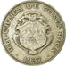 Monnaie, Costa Rica, Colon, 1937, TB+, Copper-nickel, KM:177