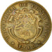 Moneda, Costa Rica, 25 Centimos, 1945, San Jose, BC+, Yellow Brass, KM:181