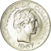 Moneda, Colombia, 50 Centavos, 1967, EBC, Níquel recubierto de acero, KM:228
