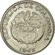 Moneda, Colombia, 10 Centavos, 1952, Bogota, EBC, Cobre - níquel, KM:212.1