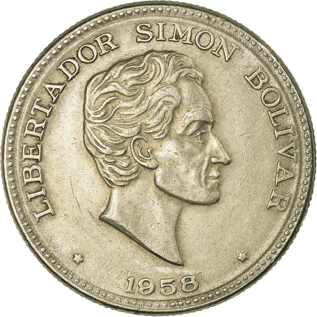 Coin, Colombia, 50 Centavos, 1958, EF(40-45), Copper-nickel, KM:217