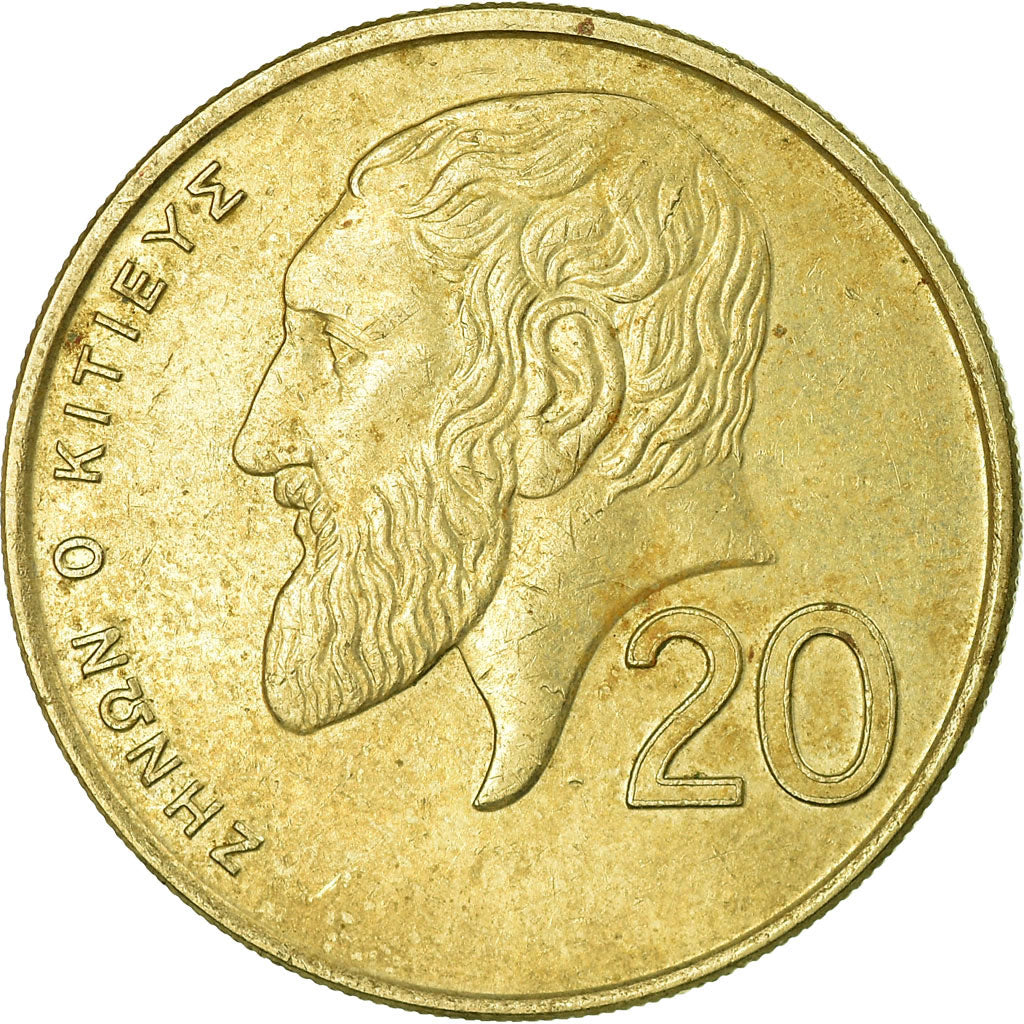Münze, Zypern, 20 Cents, 1992, SS, Nickel-brass, KM:62.2