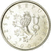 Coin, Czech Republic, Koruna, 2001, EF(40-45), Nickel plated steel, KM:7