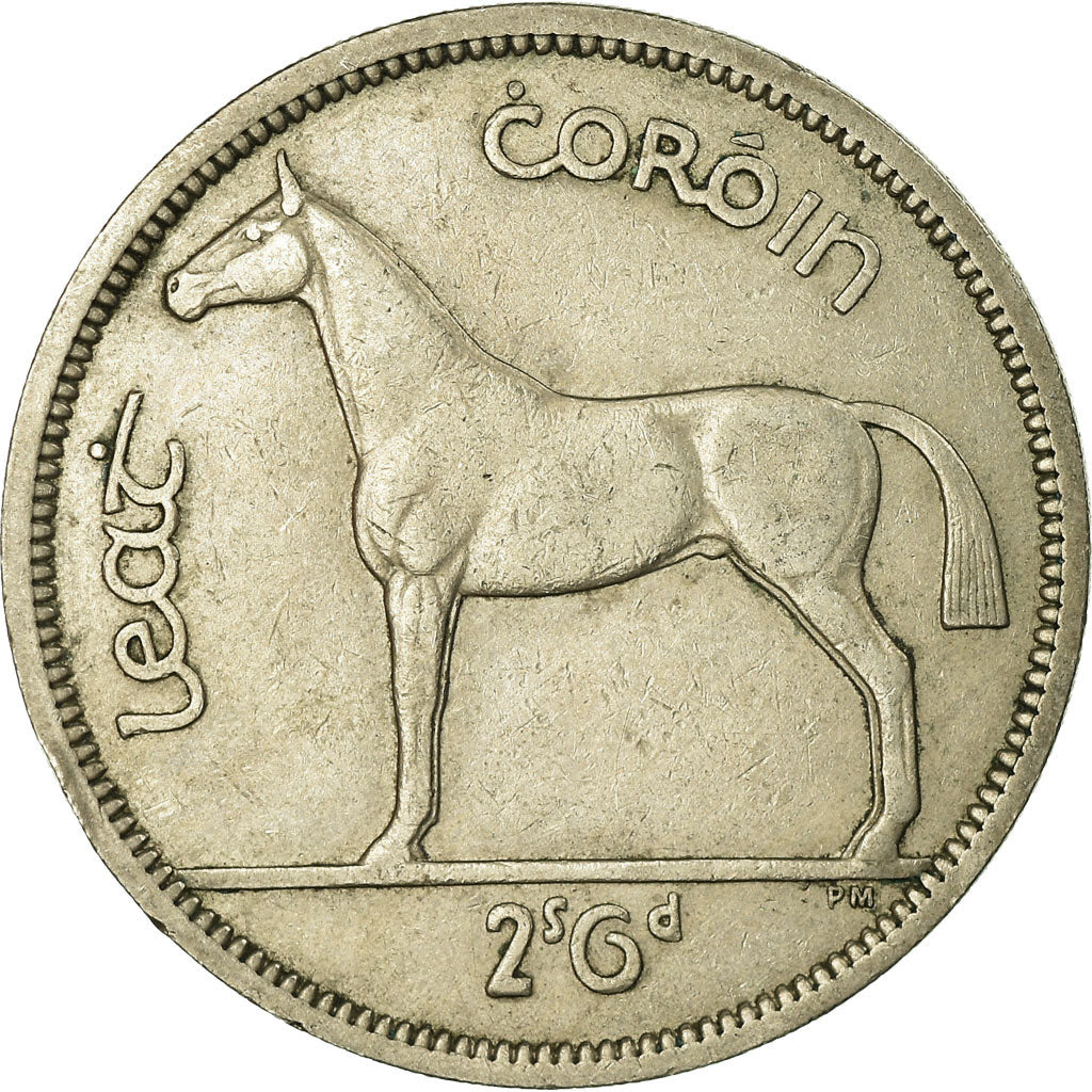 Münze, IRELAND REPUBLIC, 1/2 Crown, 1962, SS, Copper-nickel, KM:16a