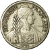 Moneda, INDOCHINA FRANCESA, 10 Cents, 1940, Paris, MBC, Níquel, KM:21.1