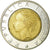 Moneda, Italia, 500 Lire, 1994, Rome, MBC, Bimetálico, KM:167