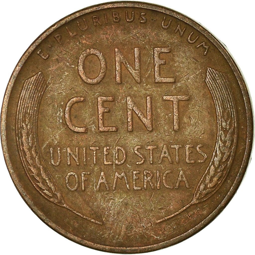 Coin, United States, Lincoln Cent, Cent, 1939, U.S. Mint, Denver, VF(30-35)