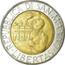 Moeda, San Marino, 500 Lire, 1994, Rome, AU(55-58), Bimetálico, KM:314