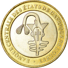 Münze, West African States, 500 Francs, 2005, SS, Bi-Metallic, KM:15
