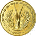 Coin, West African States, 5 Francs, 2002, Paris, EF(40-45)
