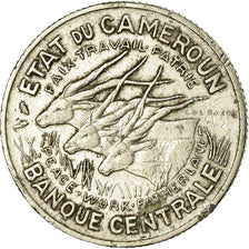 Coin, Cameroon, 100 Francs, 1966, Paris, EF(40-45), Nickel, KM:14