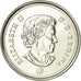 Moneda, Canadá, 25 Cents, 2015, Royal Canadian Mint, MBC, Níquel chapado en