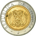 Coin, Bolivia, 5 Bolivianos, 2001, EF(40-45), Bi-Metallic, KM:212
