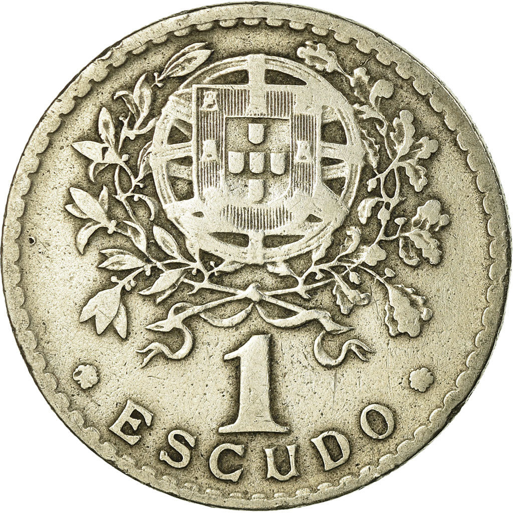 Monnaie, Portugal, Escudo, 1945, TB, Copper-nickel, KM:578