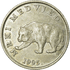Monnaie, Croatie, 5 Kuna, 1995, TTB, Copper-Nickel-Zinc, KM:11