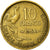 Moneta, Francia, Guiraud, 10 Francs, 1954, BB, Alluminio-bronzo, Gadoury:812