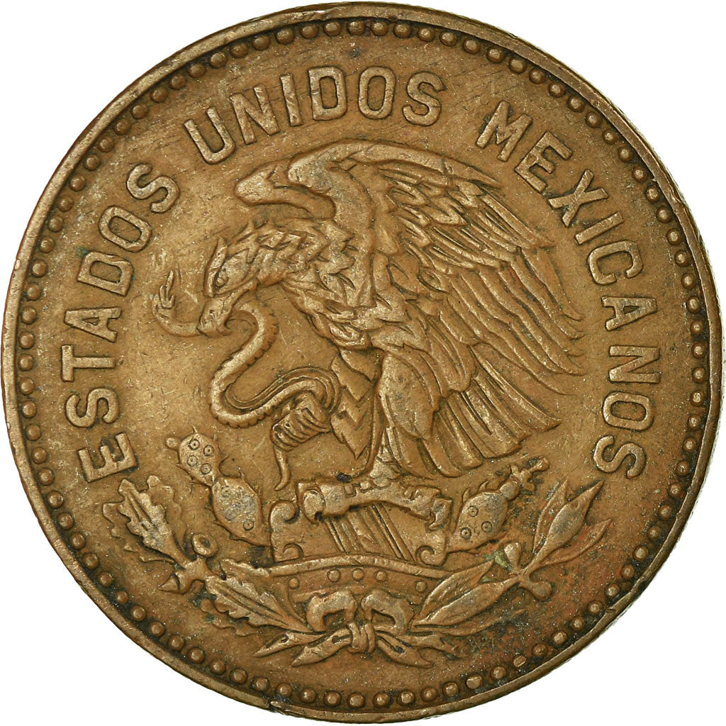 Moneda, México, 50 Centavos, 1959, Mexico City, MBC, Bronce, KM:450