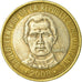 Moneda, República Dominicana, 5 Pesos, 2008, MBC, Bimetálico, KM:89