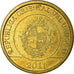 Coin, Uruguay, Un Peso Uruguayo, 2011, EF(40-45), Brass plated steel, KM:135