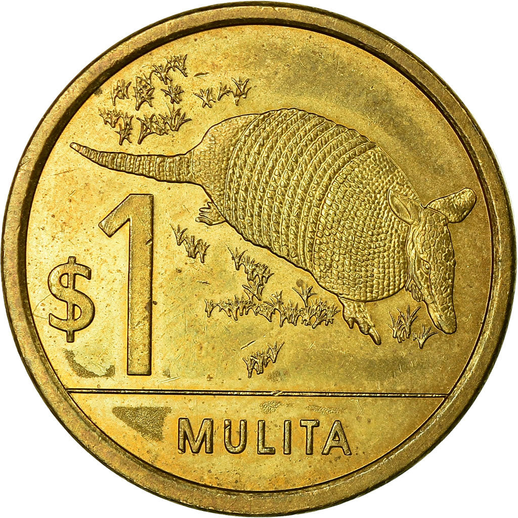 Monnaie, Uruguay, Un Peso Uruguayo, 2011, TTB, Brass plated steel, KM:135