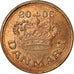 Moneta, Danimarca, Margrethe II, 25 Öre, 2006, Brondby, BB, Bronzo, KM:868.2